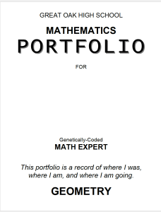 Cover Portfolio Geom