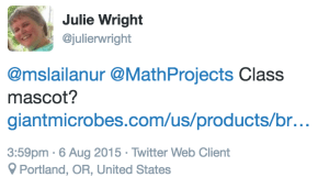 Julie Wright Tweet